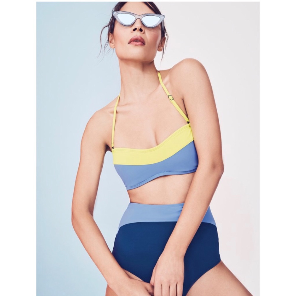 NWT Anthropologie X Flagpole Swim Lily Suit